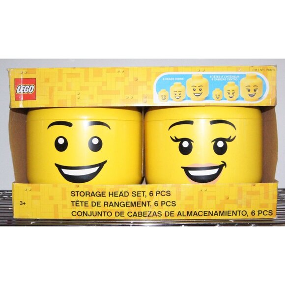 LEGO Storage Head Set - Picture 1 of 6